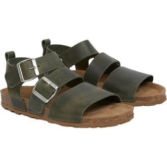 Celtic & Co. Triple Strap Sandal in Olive at Nordstrom, Size 5