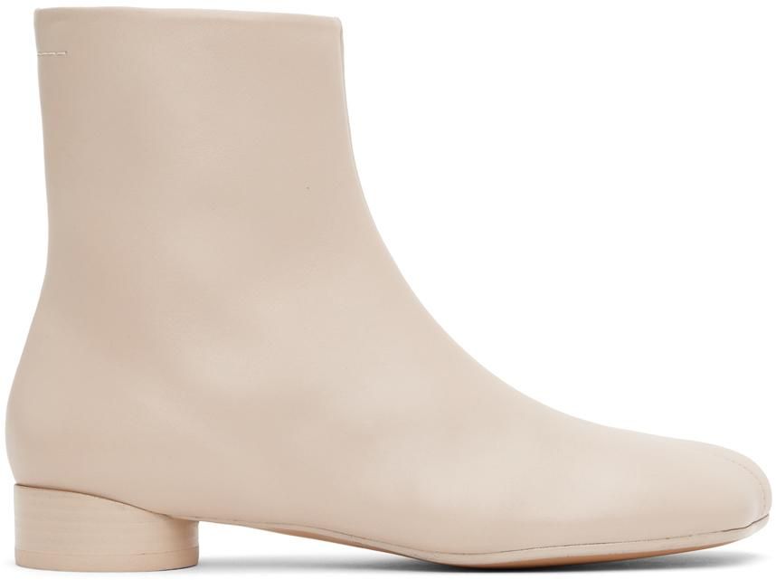【25SS NEW】Maison Margiela /シルク ミディドレス/Beige&Black Maison Margiela Official | Clothing, Shoes & Accessories