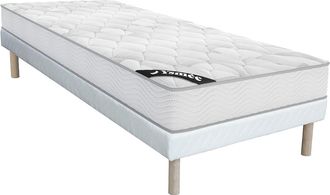 Vente-Unique Conjunto somier + colch&oacute;n de muelles ensacados de 20 cm de grosor SONGE de YSMEE - 90 x 190