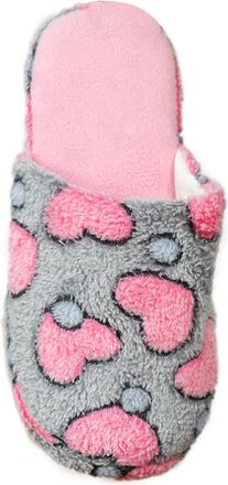 Generic Winter Indoor Outdoor Print Soft Thick Sole Unisex Slippers for Women and Men Comfortable Home Footwear (4)