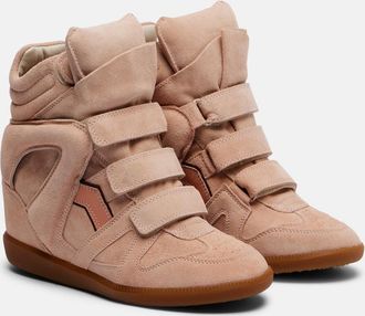 Isabel Marant Bekett suede high-top sneakers