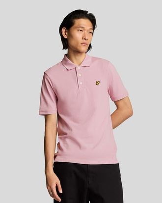 Lyle & Scott Plain Polo Shirt in Pink Light at Nordstrom, Size Xx-Large