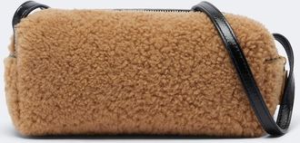 Khaite Kye Small shearling crossbody bag
