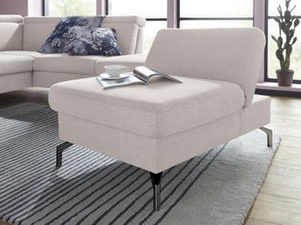 Sit&more Hocker »Brisbane« Fusshöhe 15 cm, mit Federkern und Klappfunktion