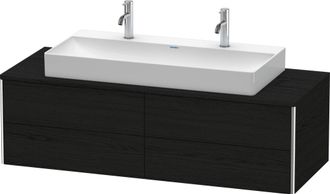 Duravit Lavabo Consola Duravit Xsquare, Suspendido, 4 Cajones