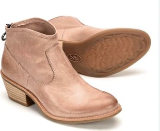 S&ouml;fft Womens Aisley Boots In Rose