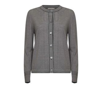 Blanca Vita Cardigans, female, Black, Size: 2XS Virgin Wool Cardigan