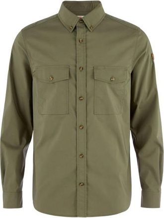Fj&auml;llr&auml;ven &Ouml;vik G-1000 Shirt L/S Hemd f&uuml;r Herren | oliv