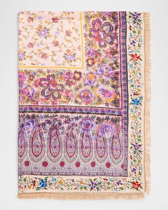 Pierre-Louis Mascia Mascia Aloe Ultrawash Silk Scarf