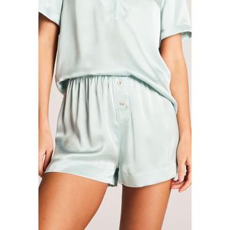 Negative Underwear Eclipse Washable Silk Boxer in Mist at Nordstrom, Size Xx-Large