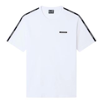 Emporio Armani T-Shirts, male, White, Size: XL Regular Fit T-Shirt