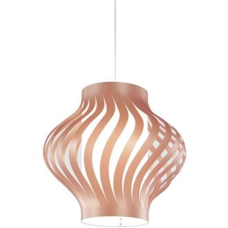 Linea Zero Suspensi&oacute;n Negra En Pl&aacute;stico Blanco Cm. 40x39h