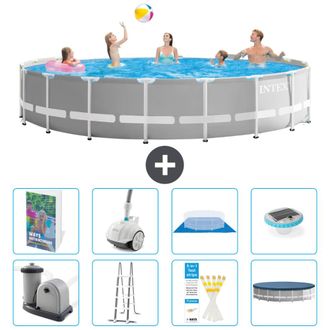 Intex Piscina Prism Frame Redonda - 549x122 Cm - 9-piezas S552