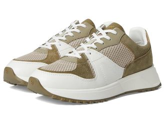 Michael Kors Jaime Trainer Womens Shoes Safari Green : 9.5 M, Leather