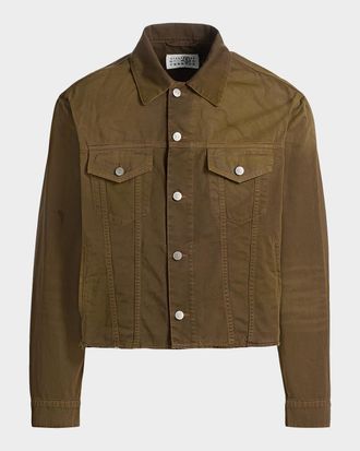 Maison Margiela Men & apos;s Denim Sports Jacket