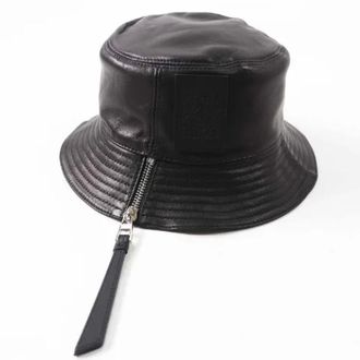 Loewe Cappello Pre-owned Anagram in pelle di agnello - - Pre-owned - Donna - Nero - ONE SIZE