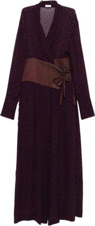 Dries Van Noten Donna, Abiti, Viola, L, new