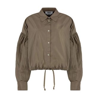 Msgm Msgm, Donna, Camicette, Beige, M, new