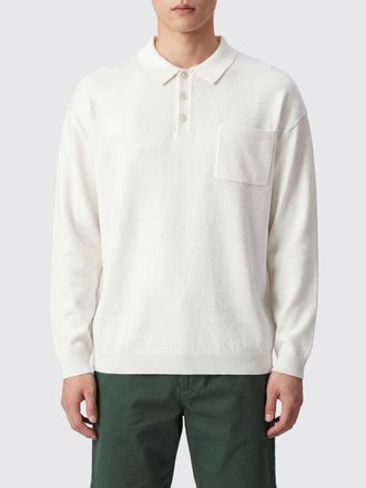Commas Polo in maglia in cotone e cashmere