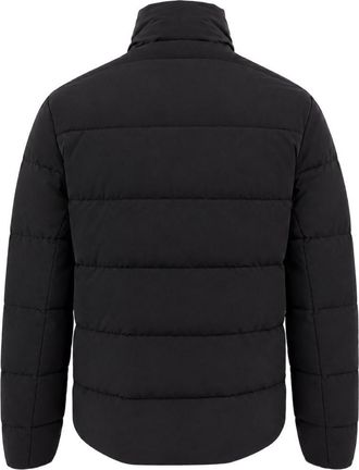 Emporio Armani Quilted Water-Repellent Down Jacket - Black