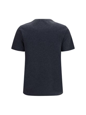 Brunello Cucinelli Womens Monochrome T-Shirt Antracite Cotton T-Shirts And Polos