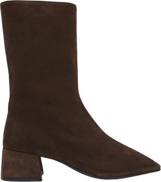 Alohas Alohas - Berlin Enkellaarsjes - Dames - Schoenen - Bruin - Maat: 41 EU Leer
