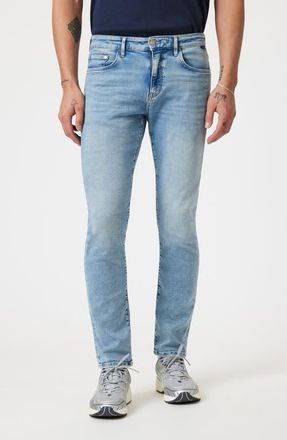 Mavi Jake Slim Fit Jeans in Light Used Feather Blue at Nordstrom, Size 34 X 32