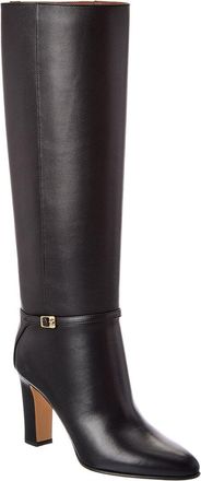 Valentino Pattie 90 Leather Knee-High Boot