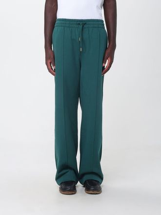 Casablanca Pantaloni jogging in jersey con coulisse e logo ricamato