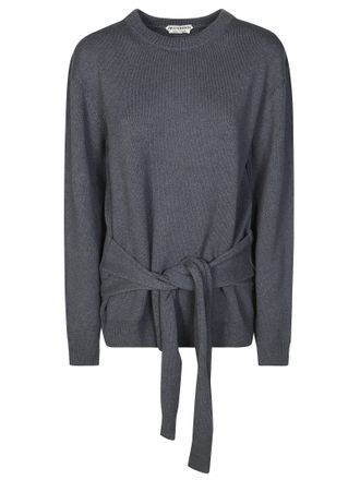 J.W.Anderson Textured Waist-Tie Knit Jumper
