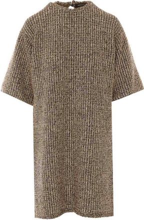 Fabiana Filippi brown tweed dress