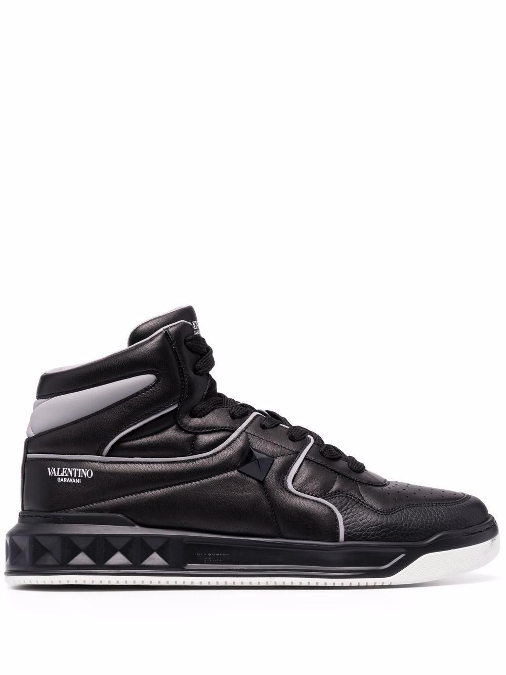 Valentino Garavani Sneakers Alte Effetto Calza Sneakers Alte
