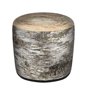 OEM Puf Cil&iacute;ndrico Codura Gr De Abedul De 40x40 Cm