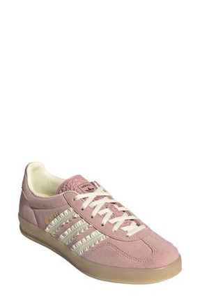 adidas Gazelle Indoor Sneaker in Wonder Mauve/Cream White/Gum at Nordstrom Rack, Size 6.5