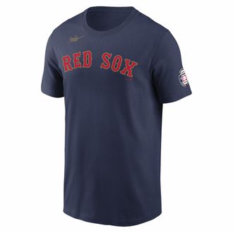 Nike David Ortiz Boston Red Sox Fuse Nike Mens MLB T-Shirt in Blue | N19944BQGW-2Z0