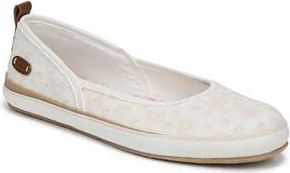 Blowfish EZ Does It Slip-On Shoe in White Eyelet Linen at Nordstrom Rack, Size 7.5