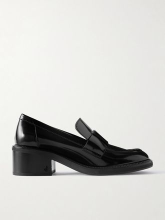 Jimmy Choo London Mocassini In Vernice Tylor - Nero