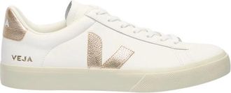 Veja Campo Leather - Heren - Sneakers - Wit - 42 EU - Katoen - Schoenen