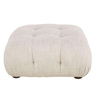 Maisons du monde Puf para sof&aacute; modulable beige arena