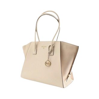 Michael Kors Tote Bags, female, White, Size: ONE SIZE Handbag for a Stylish Look