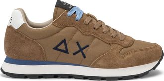 Sun 68 Casual Sneaker Tom Solid Bruin Vos Mannen - Heren - Sneakers - Bruin - 44 EU - Leer - Schoenen
