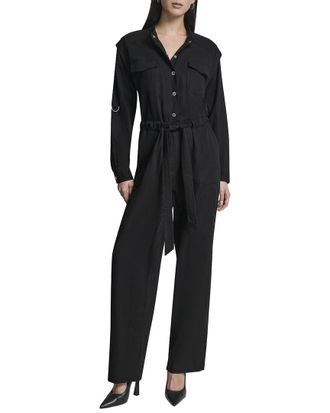 DKNY Roll Tab Jumpsuit