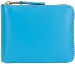 Comme Des Gar&ccedil;ons Classic Line Wallet - Heren - Portefeuilles - Blauw - ONE Size - Leer - Accessoires