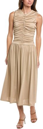 Kenneth Cole Drawstring A-Line Midi Dress