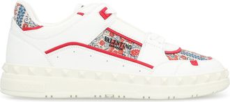 Valentino Garavani Mens Valentino Freedots Low-Top Sneakers White Calf Trainers