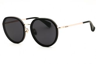 Max Mara MM0148-K 01A Shiny Black/Smoke