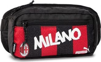 Puma Acm Ftbl Culture Waist Bag Black Red 077241-04