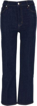 Frame Denim Dark Blue High Rise Jeans
