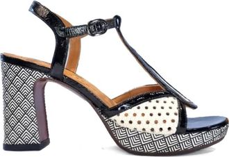 Chie Mihara Kesira Sandal - Dames - Sandalen met hakken - Wit - 39 EU - Leer - Schoenen