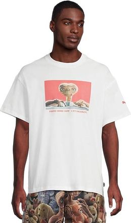 Puma Hoops X E.T. Graphic T-Shirt Mens Workout Puma White : 2XL, Cotton